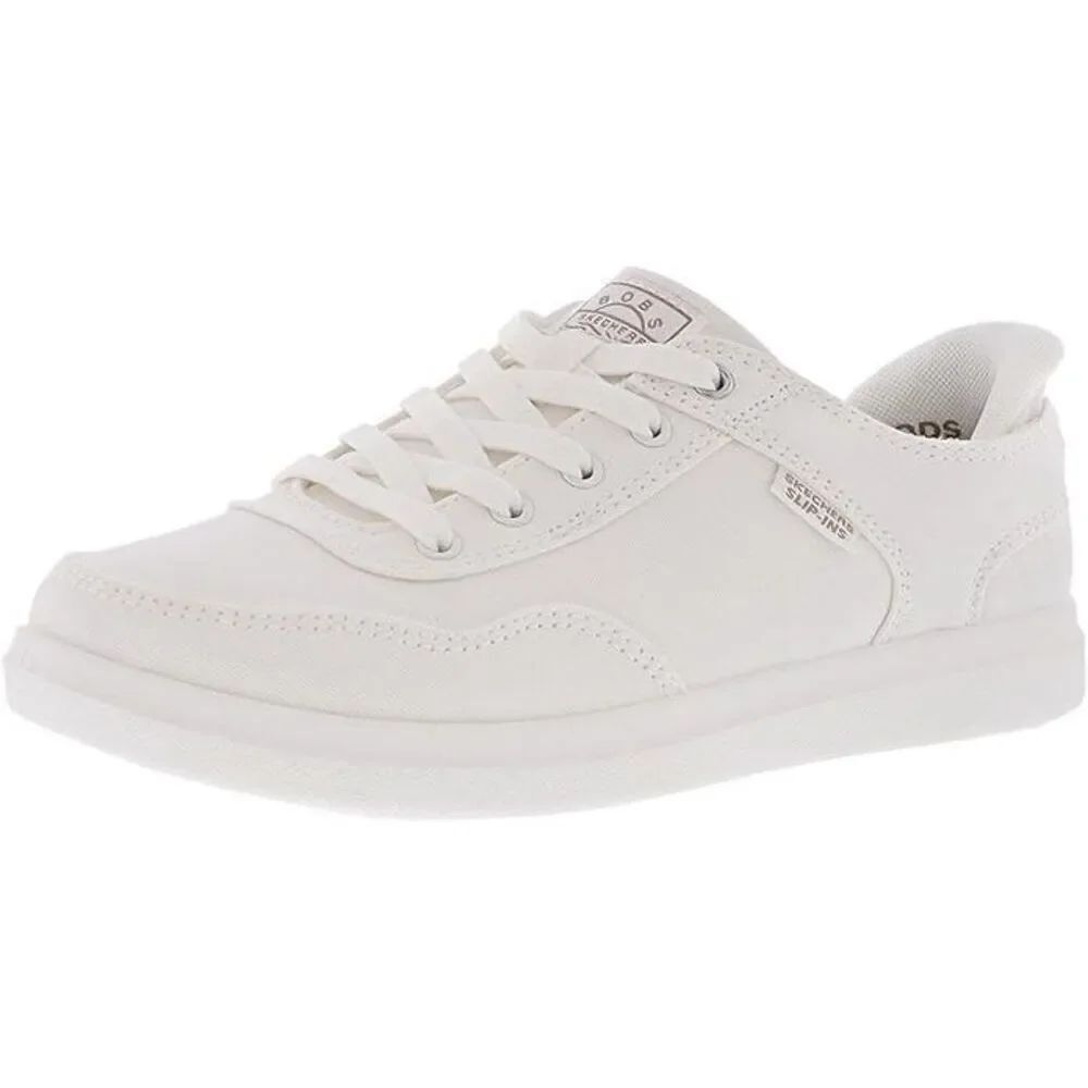 NWT Skechers Women's Hands Free Slip-ins Bobs White D'Vine-So Devoted Women's 9